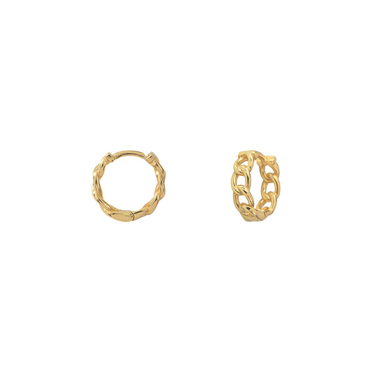 Mini Hoop Earrings - Valmont Collection
