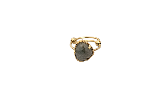 Medium Size Stone Adjustable Ring