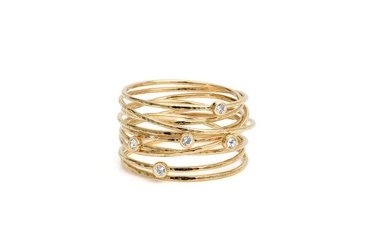 Rhinestones Ring - Orient Collection