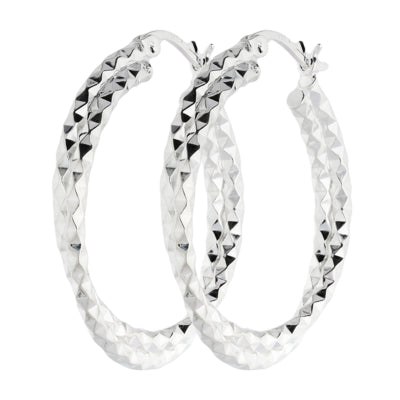 Closed Hoop Earrings
