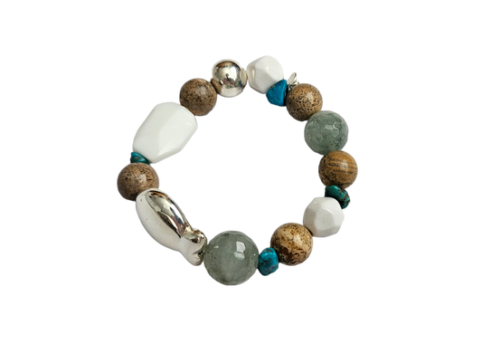 Semi Precious Stone 14 Bracelet - Atelier Pierres