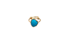 Medium Size Stone Adjustable Ring