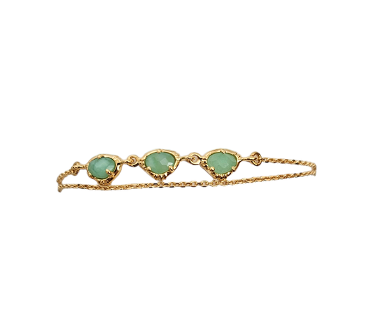 3 Stone Bracelet
