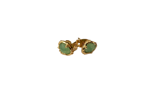 Small Size Stone Stud Earrings