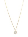 Medium Size Stone Pendant Necklace