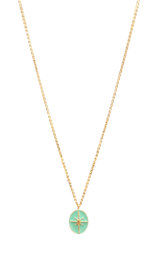 Colored Star Necklace