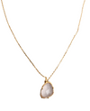 Medium Size Stone Pendant Necklace