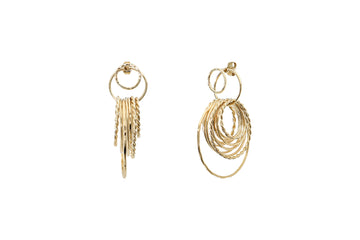 Medium Size Hoop Earrings - Arizona Collection