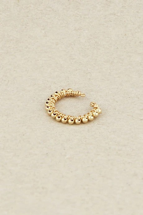Small Ear Cuff Perlé