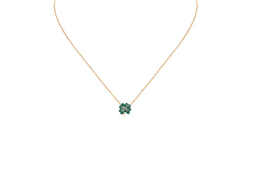 Necklace Clover - Poker Collection