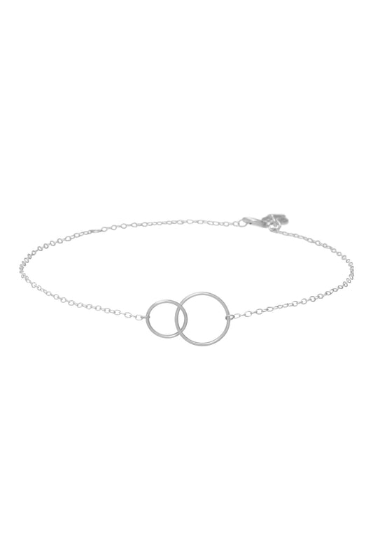 Silver Circle Bracelet - Fanny Collection