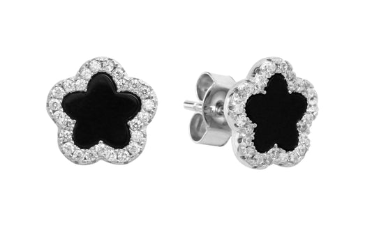 Flower Stud Earrings - L'Archiduchesse Collection