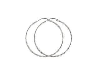 Silver Hoops - Intemporelles Collection