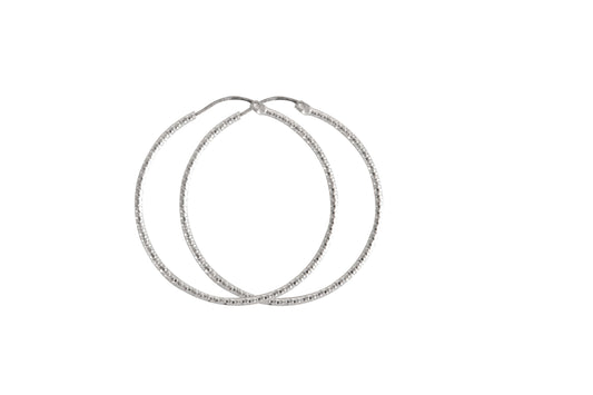 Silver Hoops - Intemporelles Collection