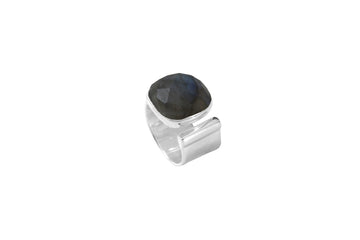 Large Silver Ring - Intemporelles Collection
