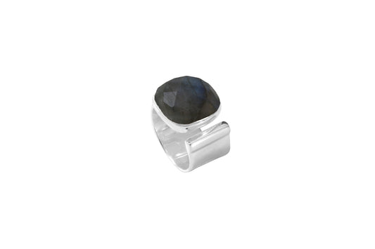 Large Silver Ring - Intemporelles Collection
