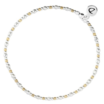 Golden Elastic Bracelet