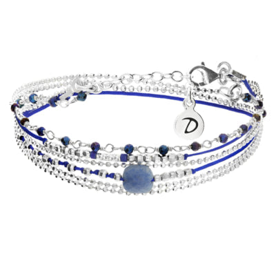 Blue Quartz Silverissime Bracelet