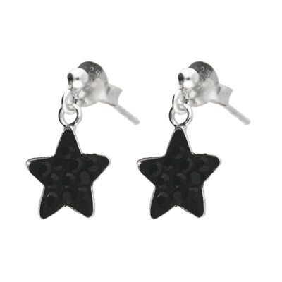 Crystal Star Stud Earrings