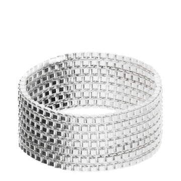 7 Square Row Elastic Ring