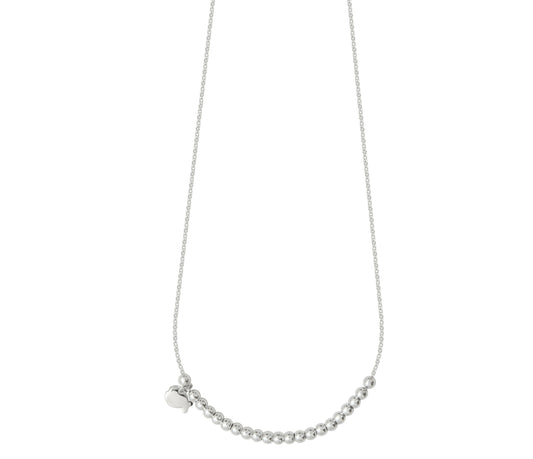 Silver Necklace with Small Fish - Christine Collection